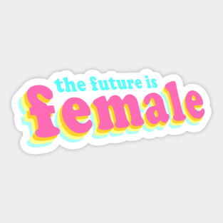 Female Future Sticker